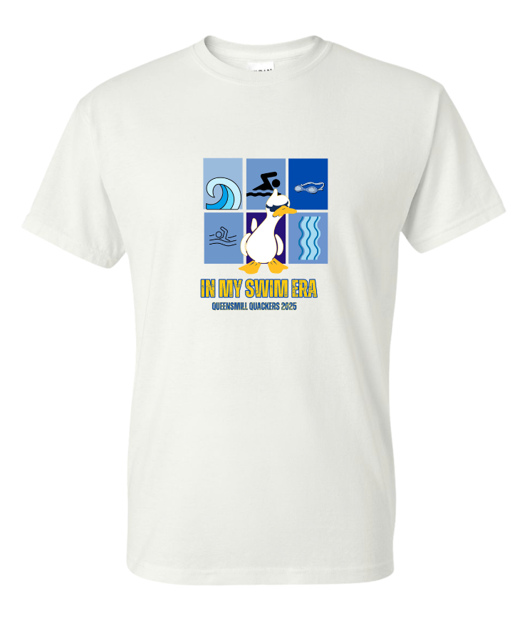 Queensmill Quackers Custom T-Shirt - 3 Colors - 3 Designs - Adult & Youth