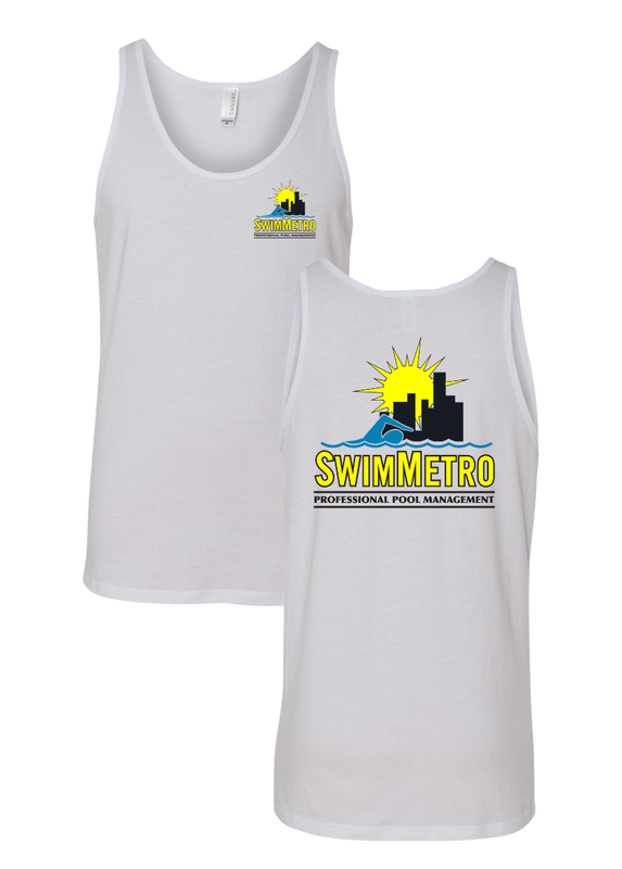 SwimMetro Uniform"Professional Pool Management" Unisex Jersey Tank Top