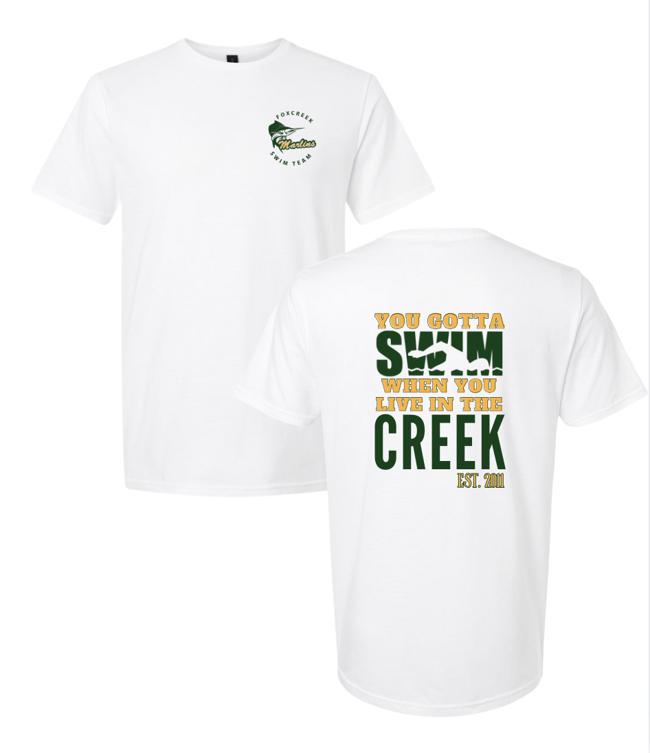 Foxcreek Marlins Custom Team T-Shirt -