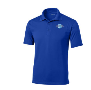 Woodlake Hurricanes Custom Team Embroidered  Moisture Wick Polo - Mens & Ladies - White or Royal