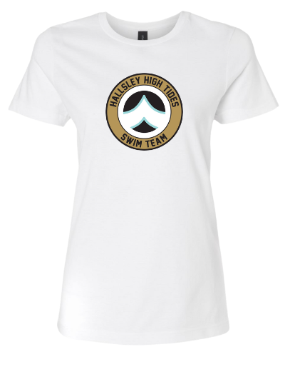 ​Hallsley High Tides Custom Team Ladies T-Shirt - White or Black