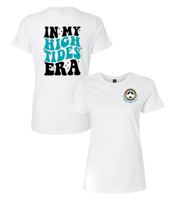 ​Hallsley High Tides Custom High Tides ERA Ladies T-Shirt - White or Black