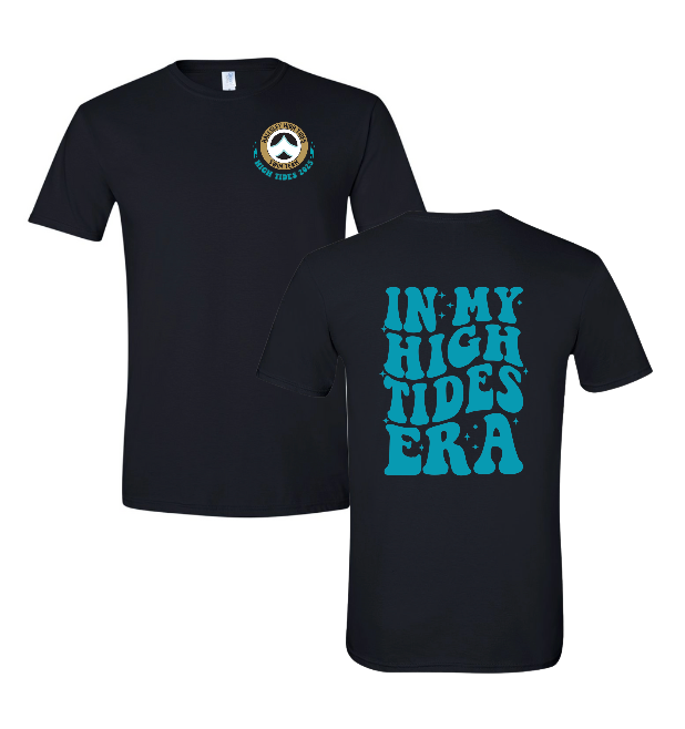 ​Hallsley High Tides Custom High Tides ERA T-Shirt - Black - Youth & Adult Sizes