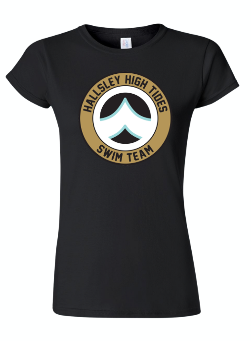 Hallsley High Tides Custom Team Ladies T-Shirt - White or Black