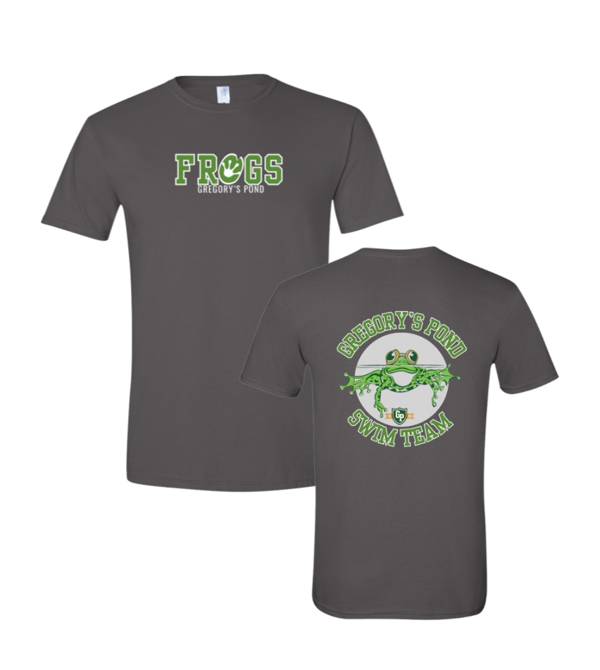 Gregorys Pond Team T-Shirt - White, Charcoal, Sport Grey or Dark Heather - Youth & Adult Sizes