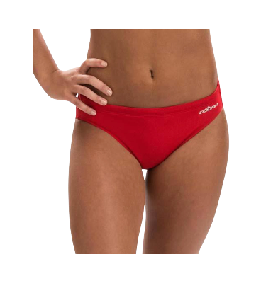 Dolfin Ladies Bikini BOTTOM Lifeguard Swimsuit Uniform - Red