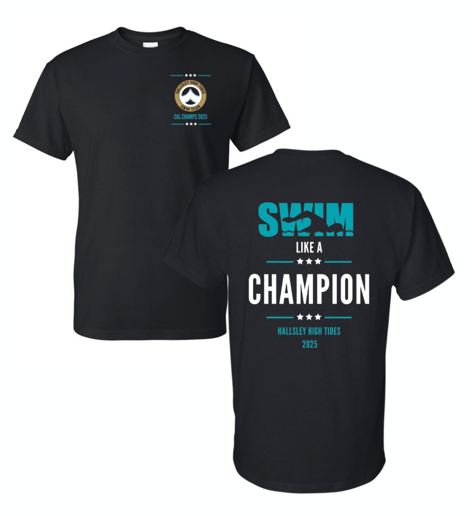 Hallsley High Tides 2025 CAL Champs T-Shirts