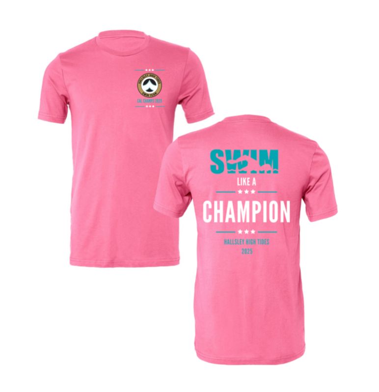 Hallsley High Tides 2025 CAL Champs T-Shirts *COACHES & CIT ONLY*