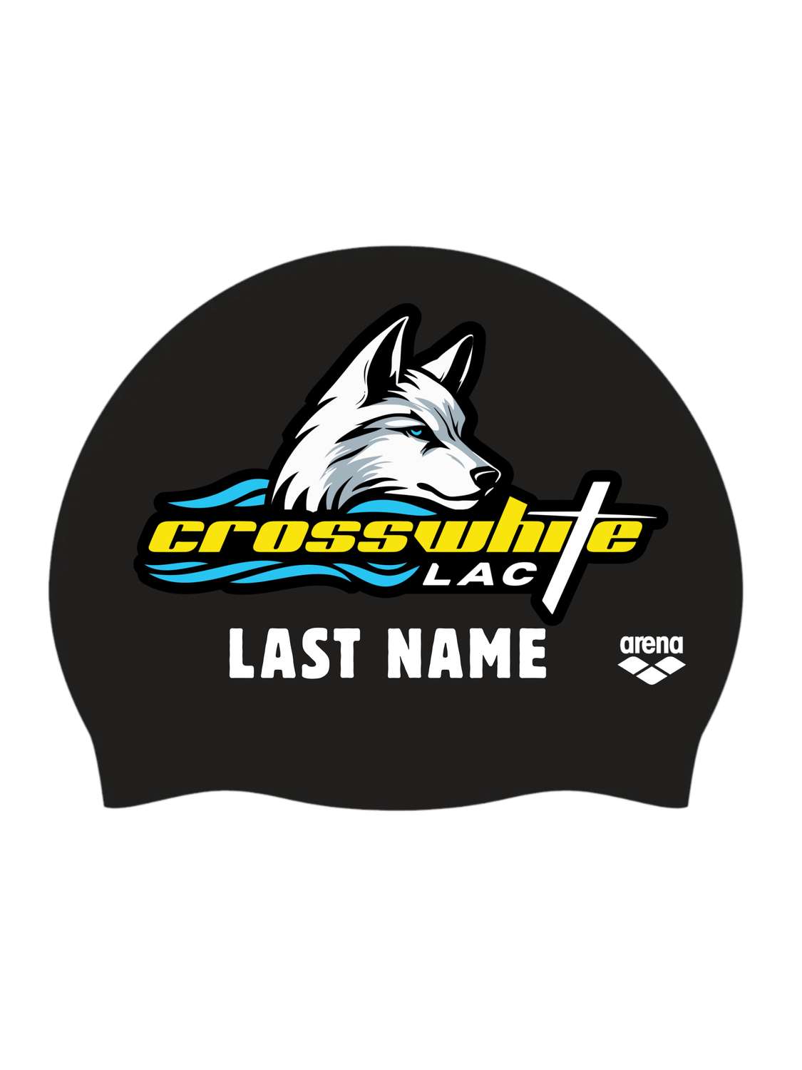 Crosswhite LAC Personalized Silicone Caps (2 Per Order)