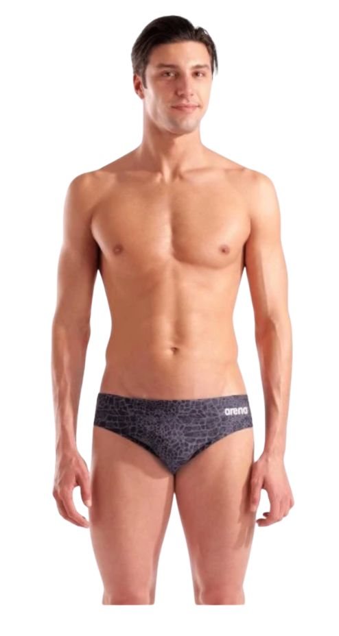 Crosswhite LAC Arena Snakeskin Brief with Team Logo