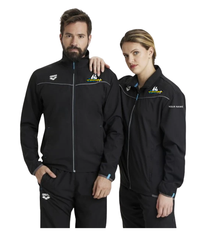 Crosswhite LAC  Arena Team Warm Up Jacket with Embroidered Logo