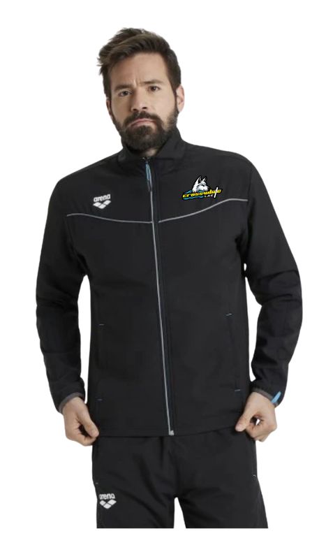 Crosswhite LAC  Arena Team Warm Up Jacket with Embroidered Logo Crosswhite LAC  Arena Team Warm Up Jacket with Embroidered Logo