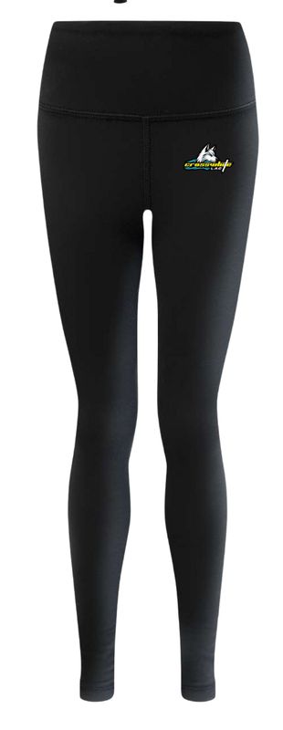 Crosswhite LAC Team Girls & Ladies Performance Leggings Crosswhite LAC Team Girls & Ladies Performance Leggings