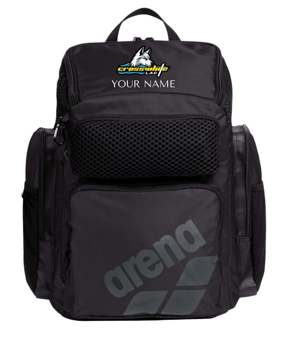 Crosswhite LAC Arena One Go Backpack 45L with Embroidered Logo