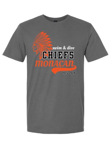 Monacan Chiefs Team Short Sleeve T-Shirt - Design 3
