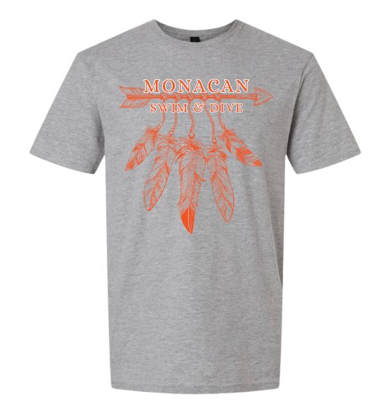 Monacan Chiefs Team Short Sleeve T-Shirt - Design 4