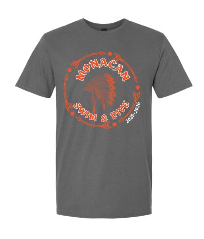 Monacan Chiefs Team Short Sleeve T-Shirt - Design 5 Monacan Chiefs Team Short Sleeve T-Shirt - Design 5