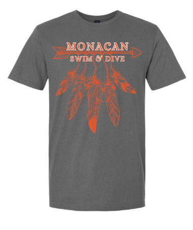 Monacan Chiefs Team Short Sleeve T-Shirt - Design 4