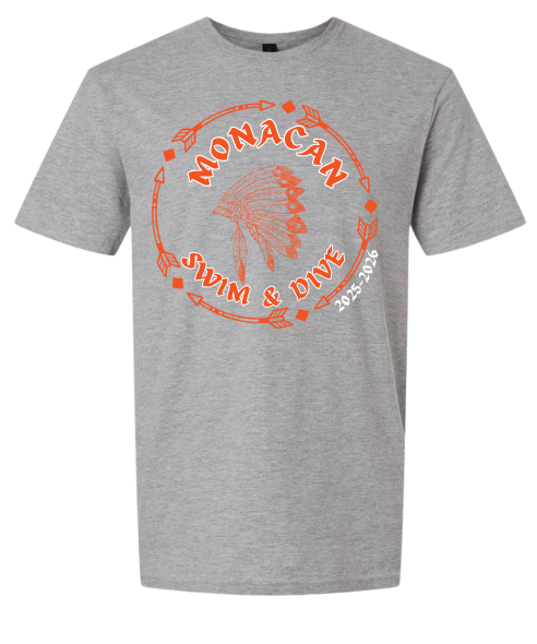Monacan Chiefs Team Short Sleeve T-Shirt - Design 5