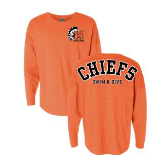 Monacan Chiefs Meet Day Spirit Jersey T-Shirt - Orange, Black or White Monacan Chiefs Meet Day Spirit Jersey T-Shirt - Orange, Black or White