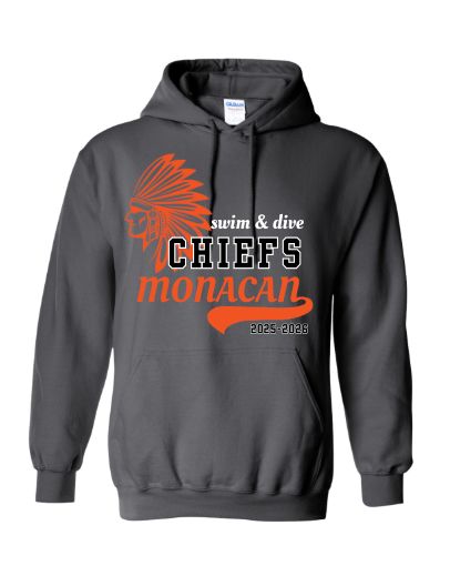 Monacan Chiefs Team Hooded Sweatshirt Design 3 Monacan Chiefs Team Hooded Sweatshirt Design 3