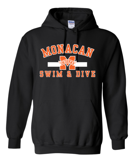 Monacan Chiefs Team Hooded Sweatshirt Design 6