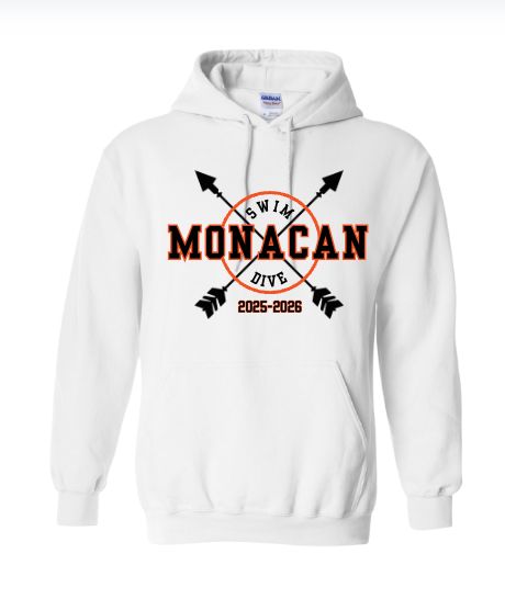 Monacan Chiefs Team Hooded Sweatshirt Design 1 Monacan Chiefs Team Hooded Sweatshirt Design 1