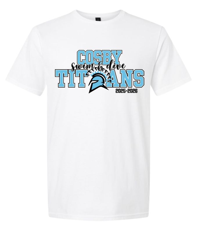 Cosby Titans 2025-2026 Team Short Sleeve T-Shirt Cosby Titans 2025-2026 Team Short Sleeve T-Shirt