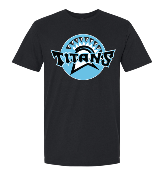 Cosby Titans Team Short Sleeve T-Shirt - Black - 8 Designs
