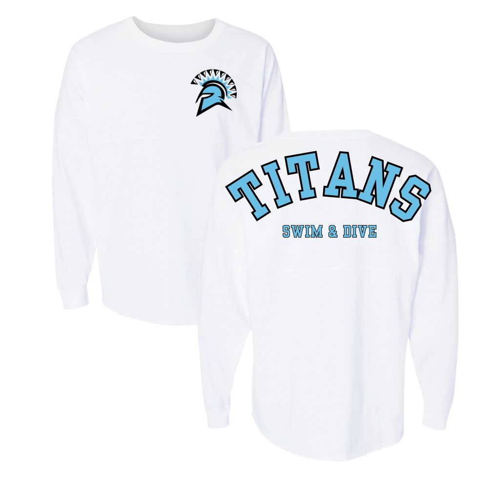Cosby Titans Meet Day Spirit Jersey T-Shirt - Black or White