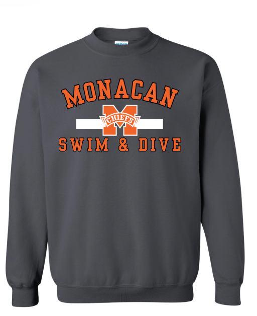 Monacan Chiefs Team Crew Sweatshirt - Design 6