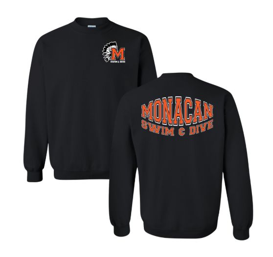 Monacan Chiefs Team Crew Sweatshirt - Design 6