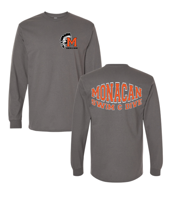 Monacan Chiefs Team Long Sleeve T-Shirt - Design 7