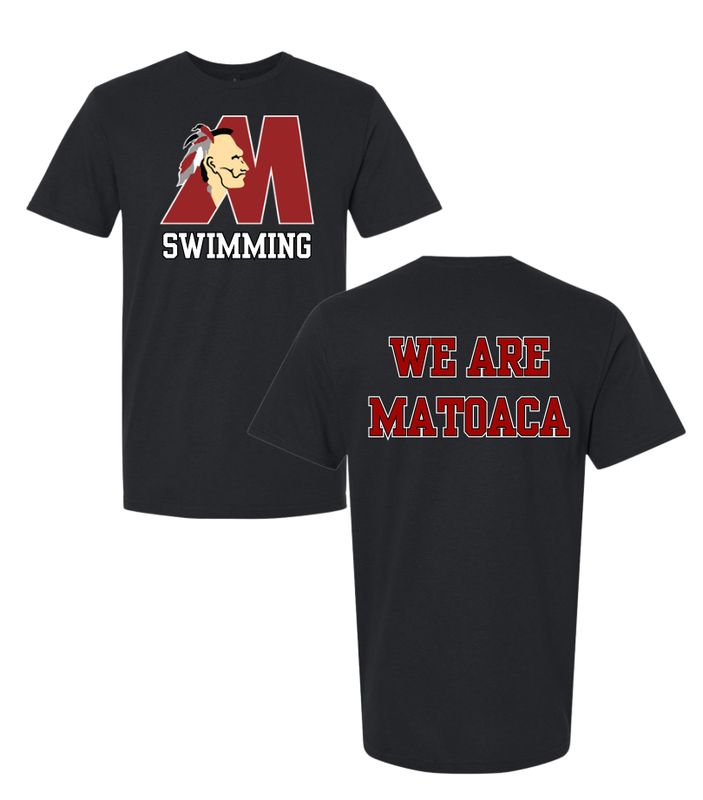 ​Matoaca Warriors Team Short Sleeve T-Shirt - Black - 5 Designs ​Matoaca Warriors Team Short Sleeve T-Shirt - Black - 5 Designs