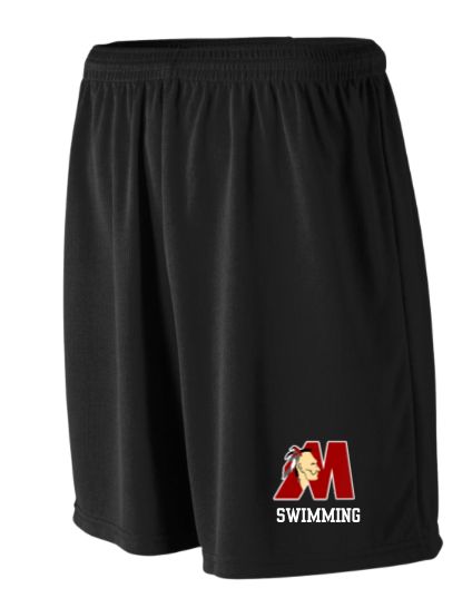 Matoaca Warriors Embroidered Mens Athletic Shorts Matoaca Warriors Embroidered Mens Athletic Shorts