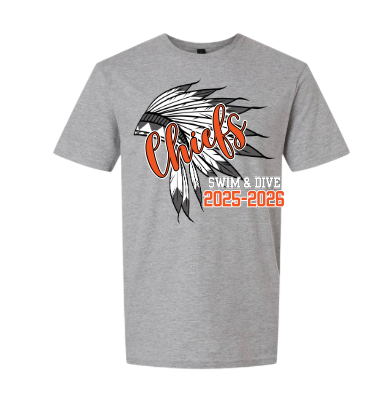 Monacan Chiefs Team Short Sleeve T-Shirt - Design 9