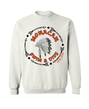Monacan Chiefs Team Crew Sweatshirt - Design 5