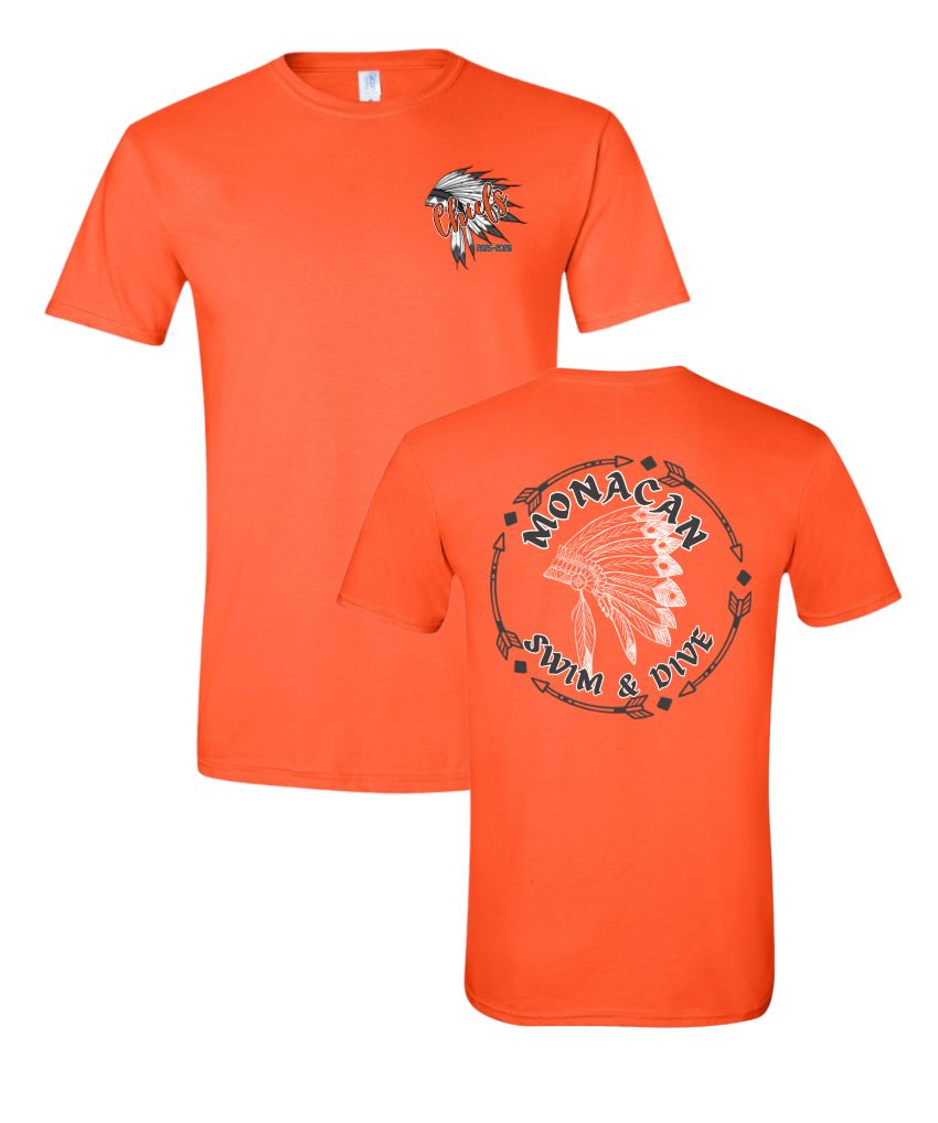 Monacan Chiefs 2025-2026 Team UNIFORM Short Sleeve T-Shirt