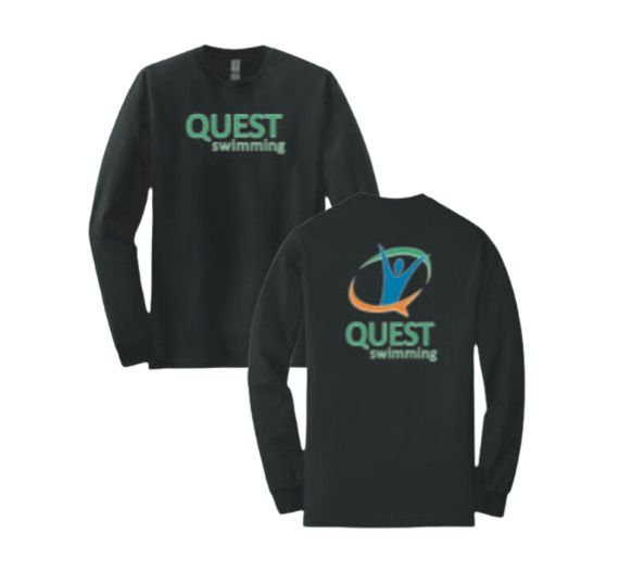 Quest Swimming Team Long Sleeve T-Shirt Quest Swimming Team Long Sleeve T-Shirt