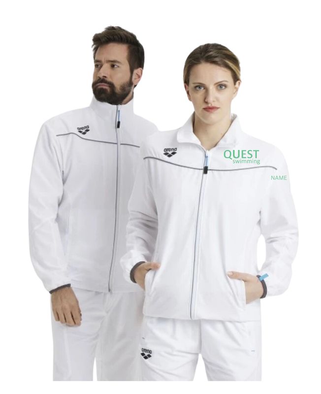 Quest Swimming Arena Team Warm Up Jacket Quest Swimming Arena Team Warm Up Jacket