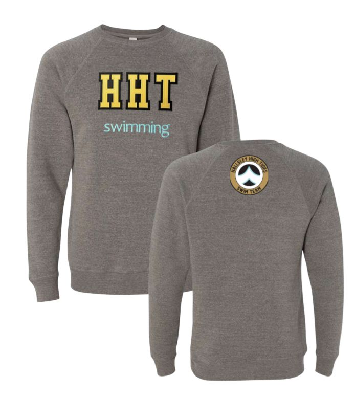 Hallsley High Tides Varsity Crew Sweatshirt with Embroidery & Tackle Twill Hallsley High Tides Varsity Crew Sweatshirt with Embroidery & Tackle Twill