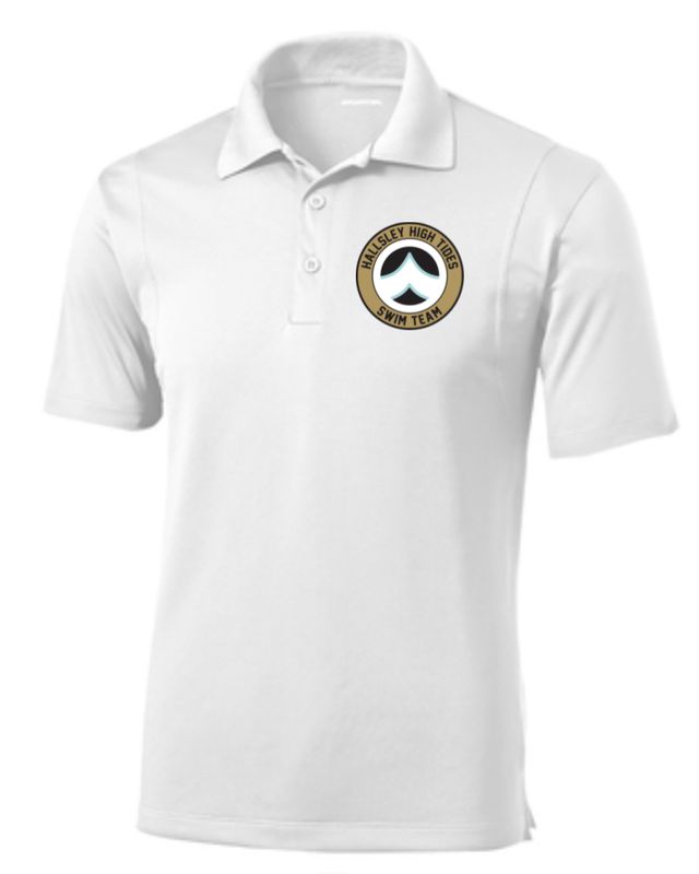 Hallsley High Tides Embroidered Mens Moisture Wick Polo Hallsley High Tides Embroidered Mens Moisture Wick Polo