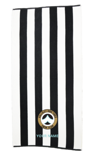 Hallsley High Tides Emboidered Team Towel Hallsley High Tides Emboidered Team Towel