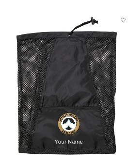 Hallsley High Tides Embroidered Mesh Backpack- Black