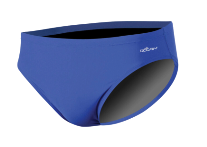 Stonehenge Sharks Male XtraSleek Spandex Solid Team Racer Brief with Logo