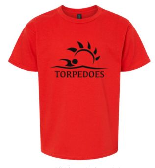 Bayhill Pointe Torpedoes Team T-Shirt - Red