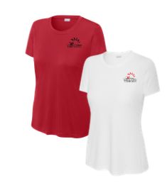 Bayhill Pointe Torpedoes LADIES Moisture Wick Tee - Red or White