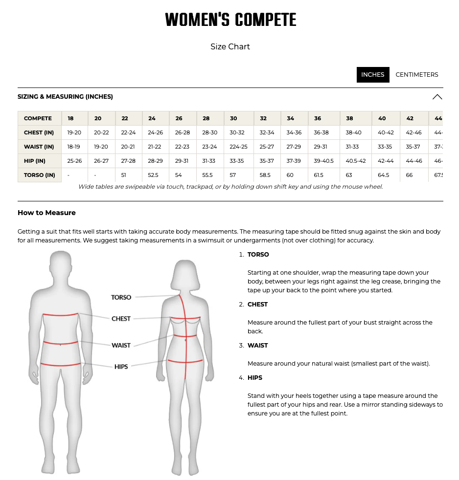 Meadowbrook MCC Piranhas  Female Reliance DBX Back Suit with Logo