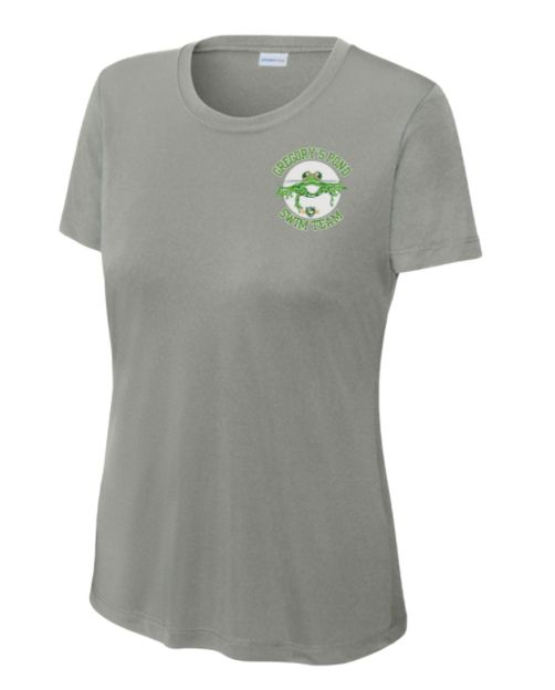 Gregorys Pond Ladies Moisture Wick Tee - Grey Concrete - Adult LADIES