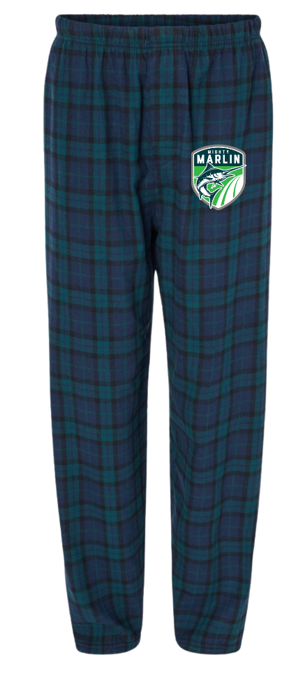 Smoketree Mighty Marlin Flannel Pajama Pants - Scottish Tartan Plaid - Youth & Adult Sizes